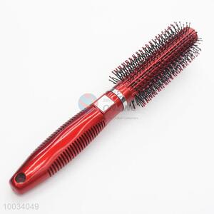 High quality red plastic women curly hair comb