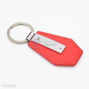 Red PU&Alloy Key Chain