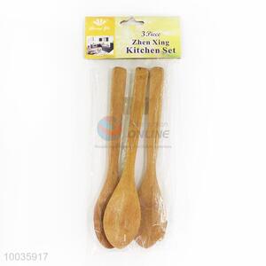 High Quality 3 Pieces Tableware Bamboo <em>Spoon</em>/Scoop
