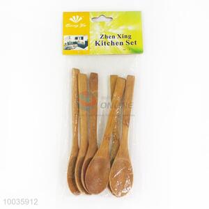 Wholesale 6 Pieces Small Size Classic Bamboo <em>Spoon</em>