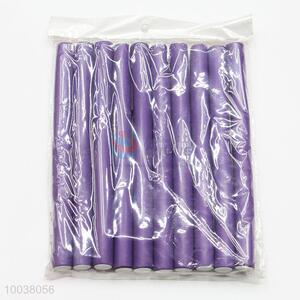 10pcs/bag purple bendy hair rollers for women