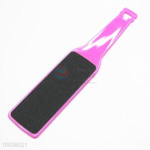 Manicure tools pink foot files with pp handle