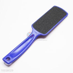 Blue color foot pedicure file with long handle