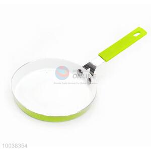 25*12cm Green Frying Pan/Non-stick Pan with Silicon Handle