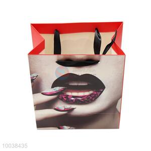 23*18*10cm Red Mouth Fashion Gift Bag/<em>Paper</em> Bag