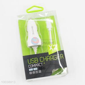 Functional usb car charger usb cable for iphone 6