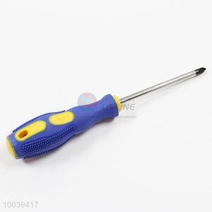 Cheap 4 inch screwdriver with plastic handle