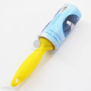 40 sheets cloth lint roller with yellow handle