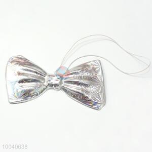 Small size silver color bow tie for party decoration