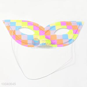 Halloween party rose red fluorescence printing pvc eye mask
