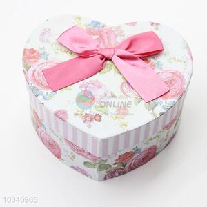 14.5*13*7cm Heart Shaped Pink Gift Box/Packing Box