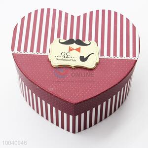 14.5*13*7cm Heart Shaped Red Gift Box/Packing Box