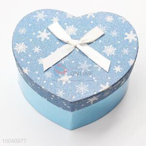 14.5*13*7cm Star Pattern Heart Shaped Gift Box/Packing Box