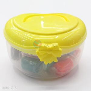 13*10*7CM Muticolour Best Selling Educational <em>Plasticine</em> Put in a Heart Shaped Bottle