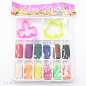 12 Colours 3CM Hot Sale Educational Safe Eco-friendly <em>Plasticine</em> Toys