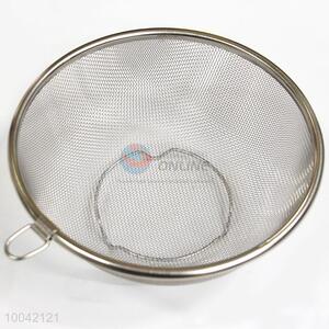 27.5cm Stainless steel strainer basket with short handle