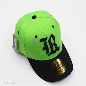 Green embroidery <em>baseball</em> <em>cap</em>/hat
