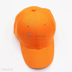 Orange hip hop snapback <em>baseball</em> <em>cap</em>