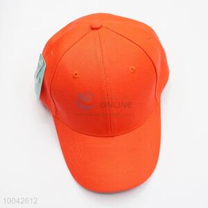 Wholesale orange hip hop cap/peak cap