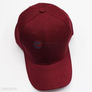 Wine red hip hop snapback baseball cap