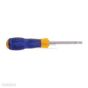 6mm*100mm Blue Handle Straight Screwdriver/Cross Screwdriver