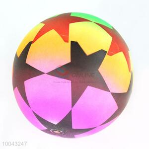 50g 16cm star pattern colorful volleyball toy bouncy ball