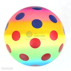 50g 16cm pvc colorful design soft volleyball bouncy balls toy