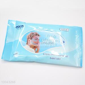 20g Sterilized/Fragrant/Sanitary Wet Tissue, 15*7CM Non-woven Fresh Cleansing Wipes