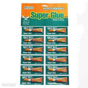 1.5g Micro chemicals strong super glue for plastic/metal/rubber/paper&leather