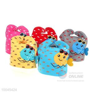 Cute designs infant beanies with two horns