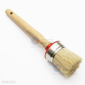 30mm Pig Hair Round Head Paint Brush With Wooden Handle