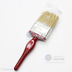 2.5 Inch Pig Hair Paint Brush With Plastic Handle