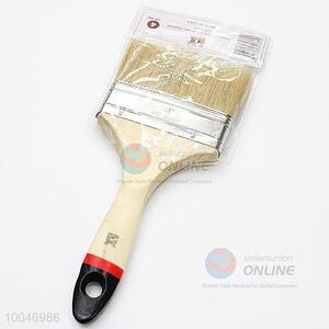 4 Inch Pig Hair Paint Brush With Wooden Handle