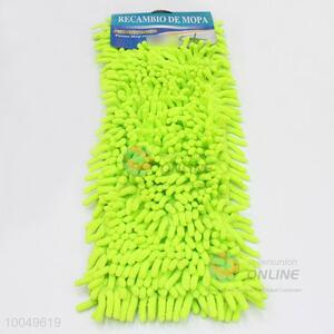 Best Selling 43*14CM Green Chenille Cleaning Towel, 16 Fluff/Row