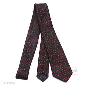 Wholesale polyester printing silk ties for men decorative