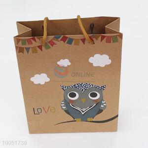 24*7.8*33CM owl pattern paper gift bag