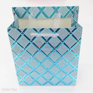 18*10*23CM blue glitter paper gift bag