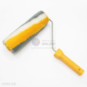 10Inch Gray&Yellow Striped Paint Roller Brush