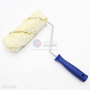 10Inch beige paint roller with plastic handle