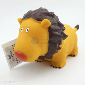 8cun soft rubber material cartoon lion model animal toys for kids