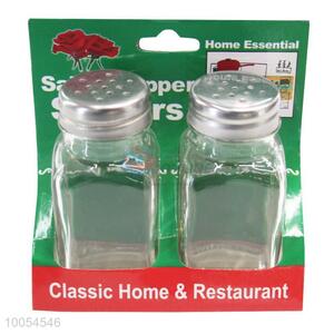 2 Pieces/Set Home Eseential 9*3.7CM Glass Condiment Bottle for Home Use