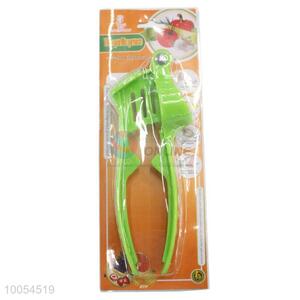 Hot Sale 18CM Green Garlic Press for Home Use