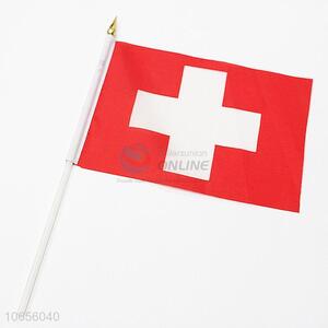 Great Durablility Switzerland Polyester Flag/Hand Signal Flag