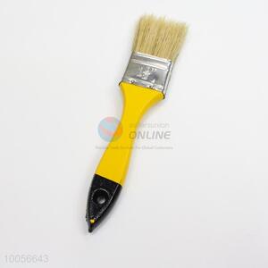 1.5 inch bristle painting brush with yellow wooden handle