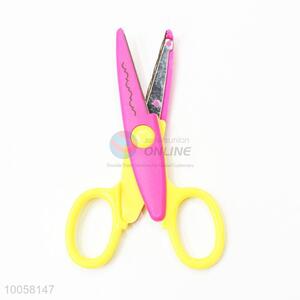 16cm lovely colorful handle student scissors /office scissors