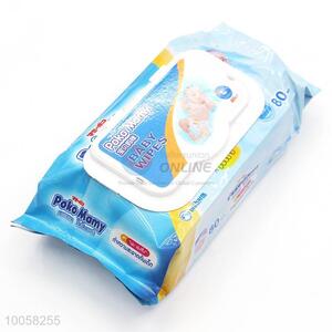 80pcs high quality baby tender wipes wet wipes