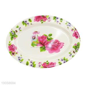 Hot Sell Flower Design Printing Dinner Plate