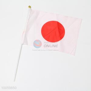 14*21cm Japan Hand Waving Flag With Plastic Pole