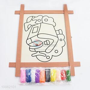 Kids educational toy magnetic drawing board