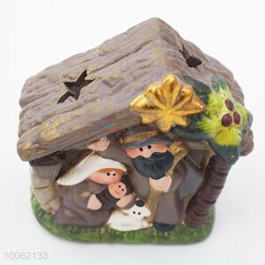 Dollhouse Resin Garden Ornament Resin Crafts with Light